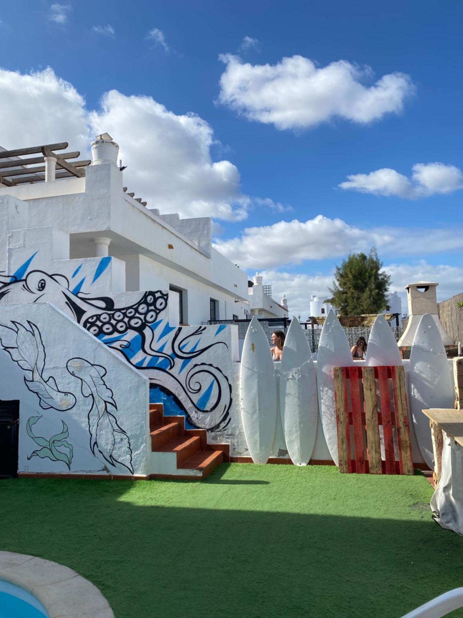 La Fresa Hostel Corralejo Bagian luar foto
