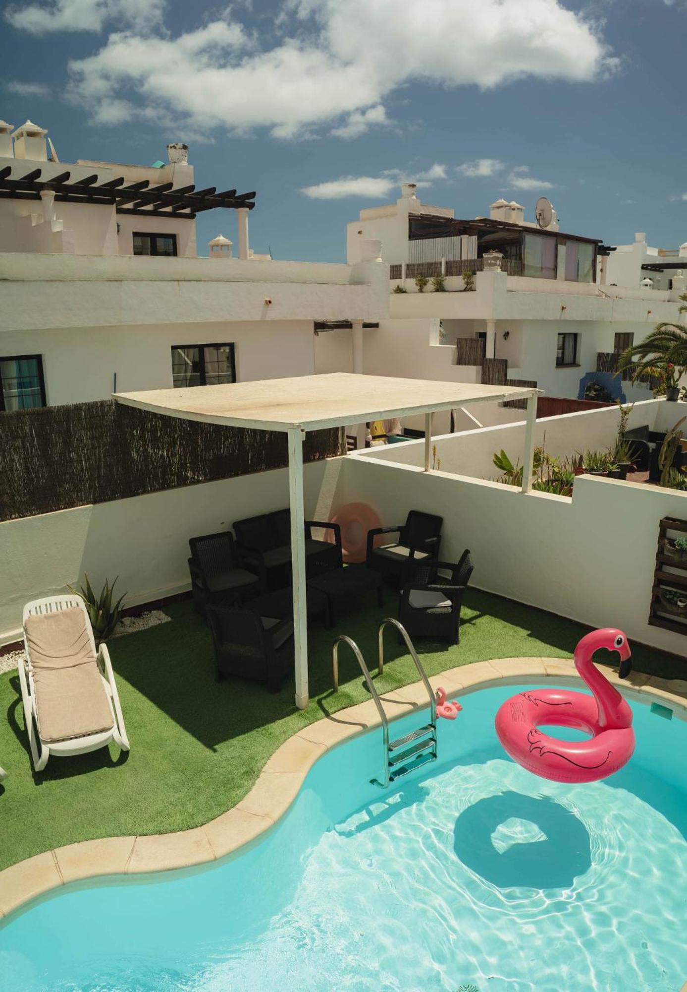 La Fresa Hostel Corralejo Bagian luar foto